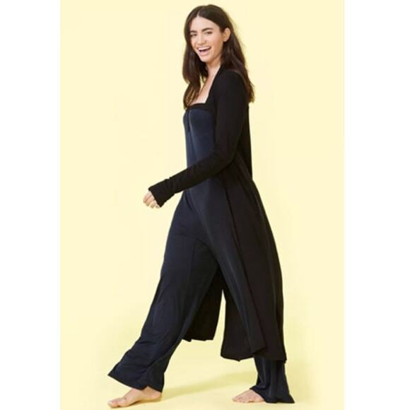 Summersalt Throw & Go Black Duster Small - Picture 2 of 5